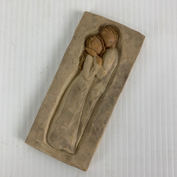 Willow Tree 2002 Wall Plaque In Loves Embrace - Picture 1 of 8